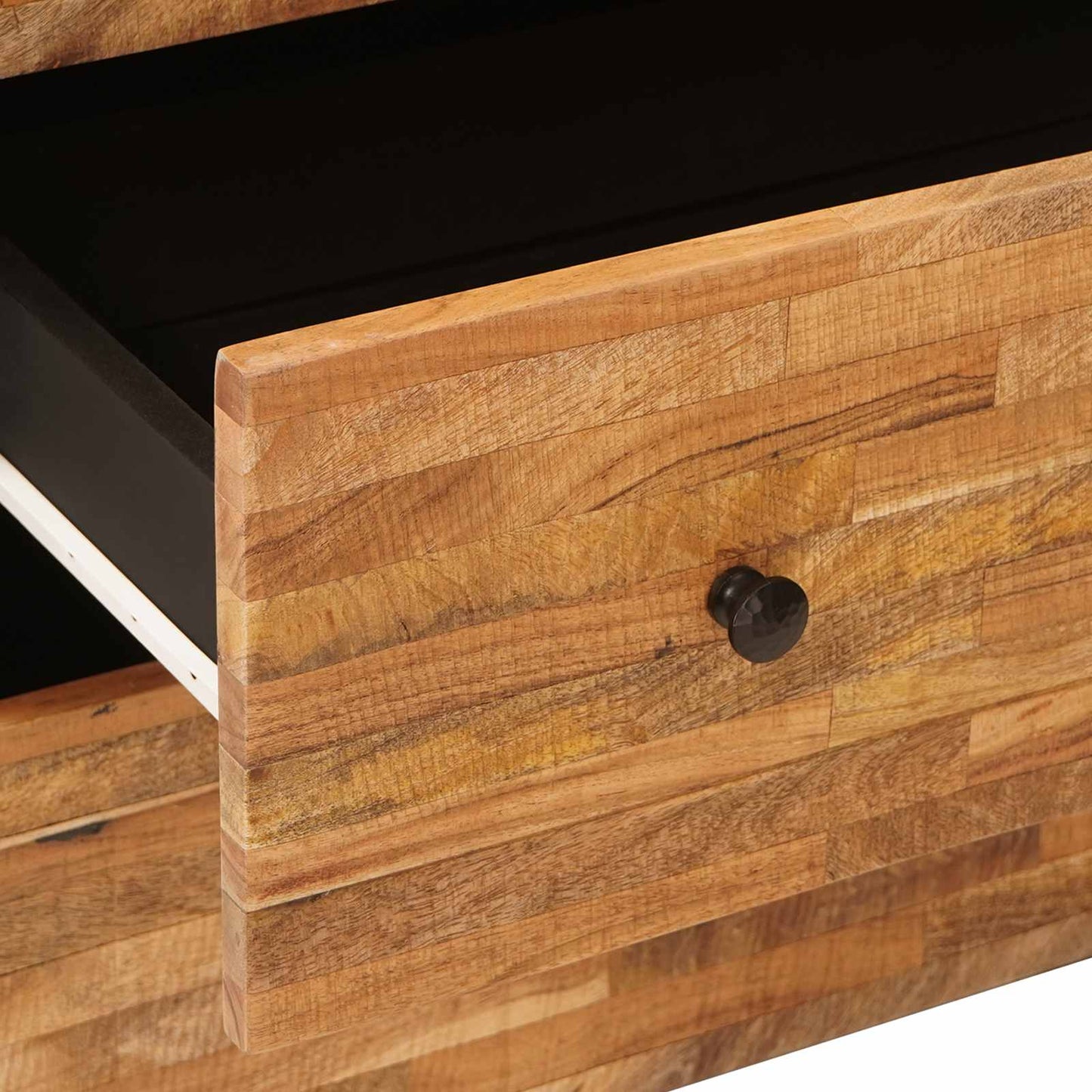 Dressoir 3 Pcs Bruin 60 X 33 X 75 Cm Massief Mango Hout