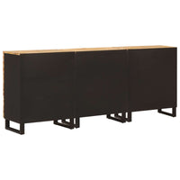 Dressoir 3 Pcs Bruin 60 X 33 X 75 Cm Massief Mango Hout