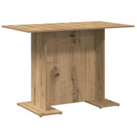 Eettafel 110X60X75 Cm Bewerkt Hout