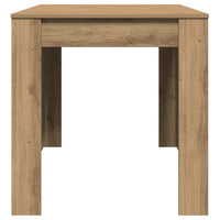 Eettafel 140X74,5X76 Cm Bewerkt Hout