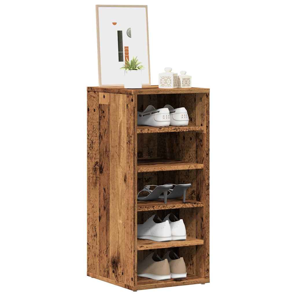 Schoenenkast Bewerkt Hout Kleurig