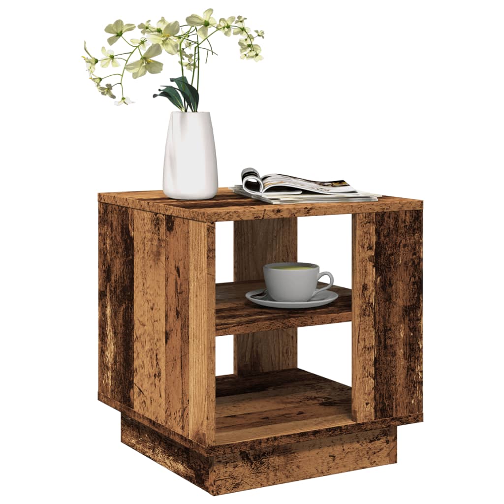 Salontafel Bewerkt Hout