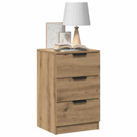 Nachtkastje 40X36X65 Cm Bewerkt Hout