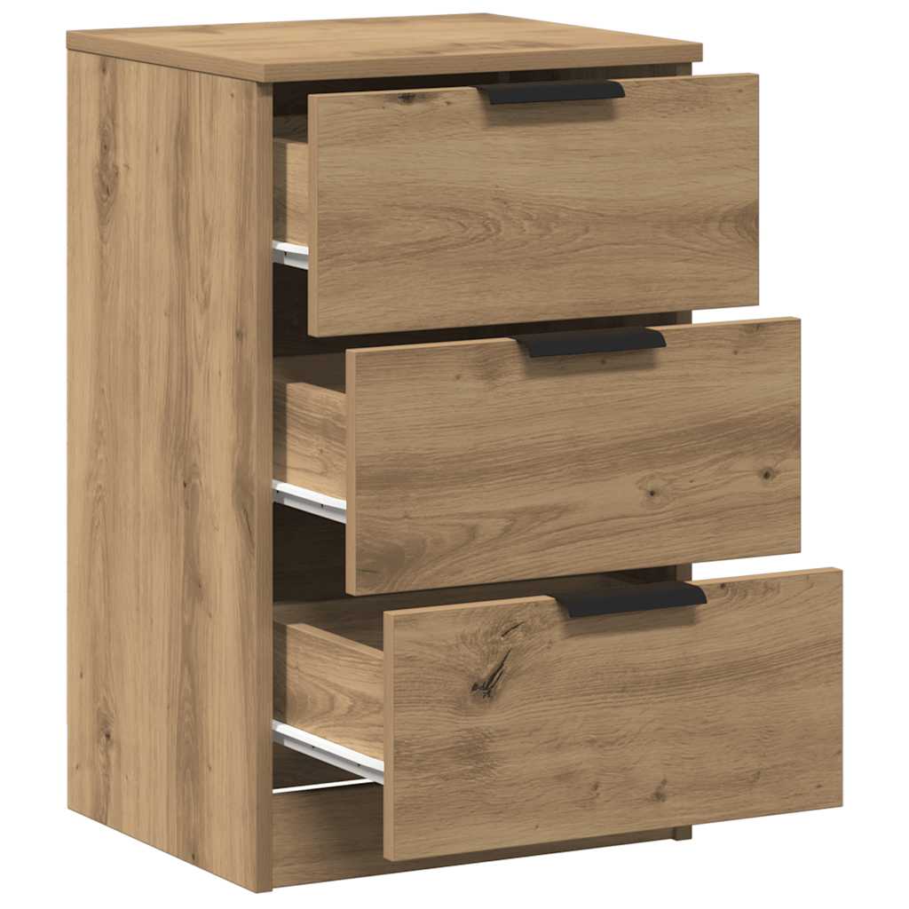 Nachtkastje 40X36X65 Cm Bewerkt Hout