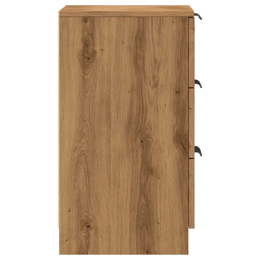 Nachtkastje 40X36X65 Cm Bewerkt Hout