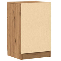 Nachtkastje 40X36X65 Cm Bewerkt Hout