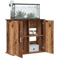 Aquariumstandaard Bewerkt Hout Kleur