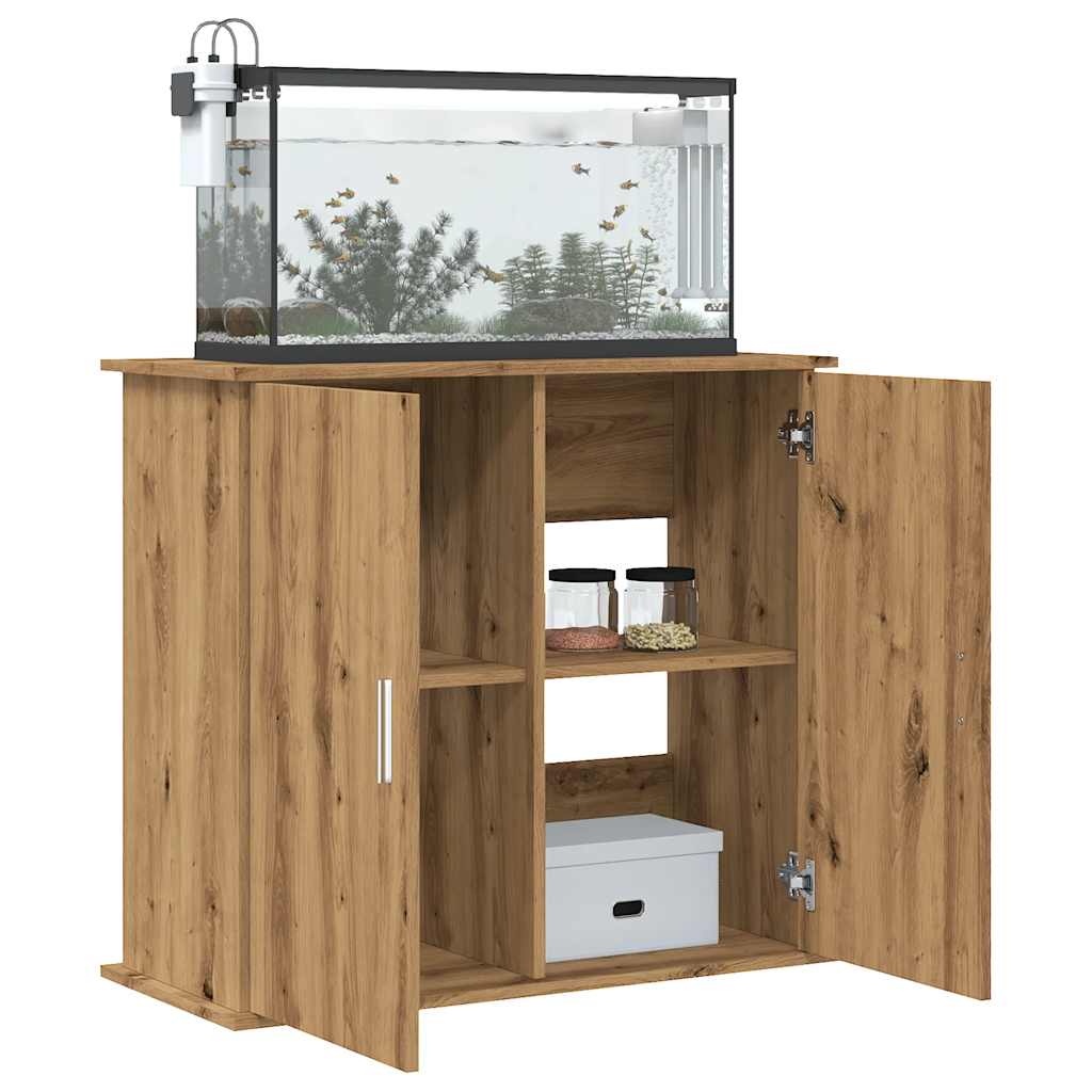 Aquariumstandaard Bewerkt Hout Kleur
