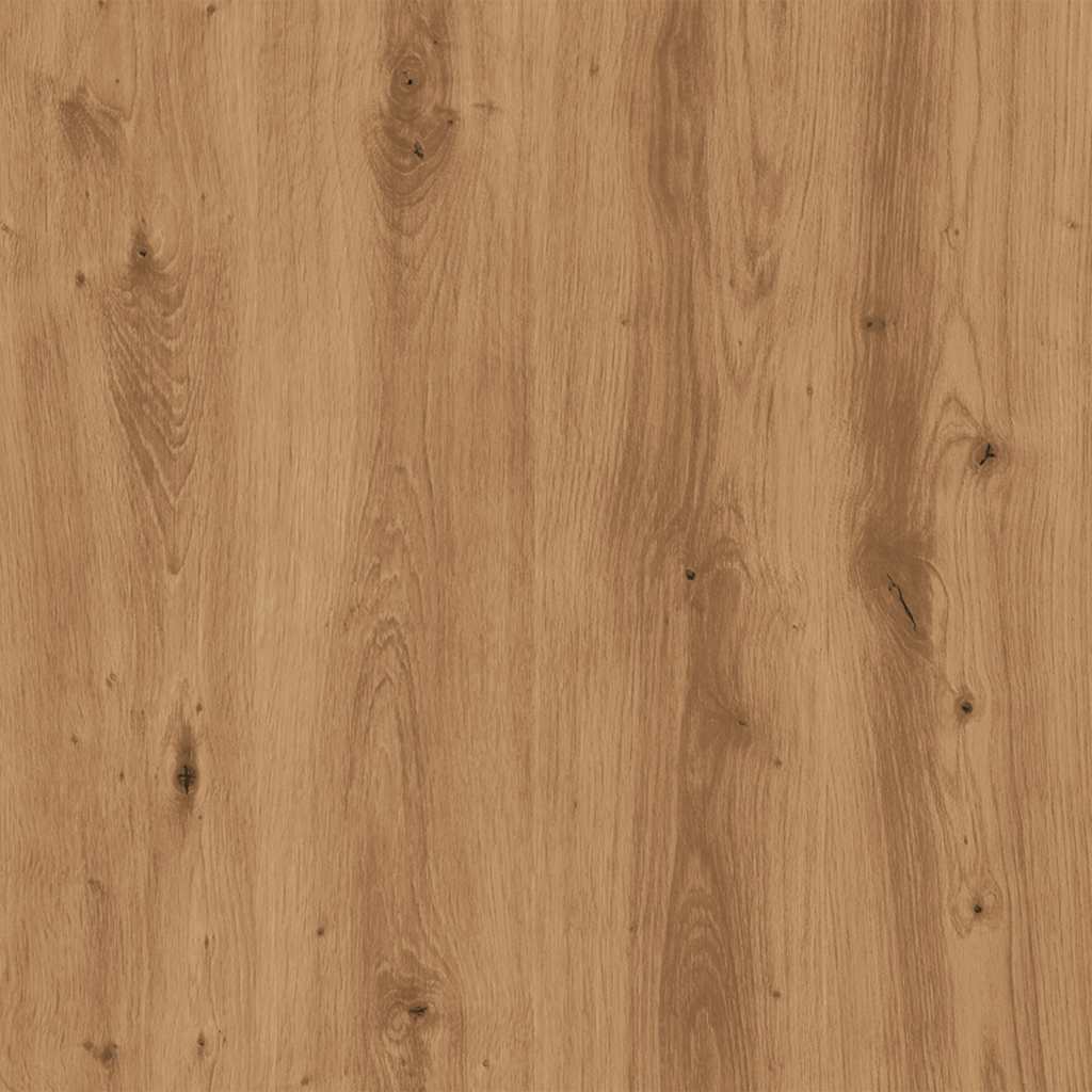 Hondenbench 64,5X80X71 Cm Bewerkt Hout Artisanaal Eikenkleur