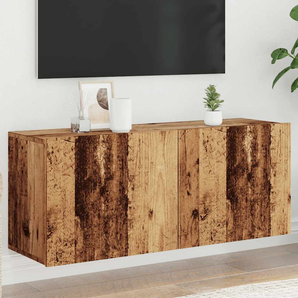 Tv-Meubel Wandgemonteerd 100X30X41 Cm Kleurig