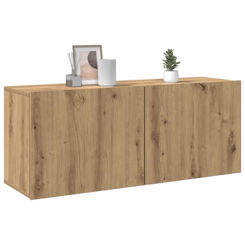 Tv-Meubel Wandgemonteerd 100X30X41 Cm