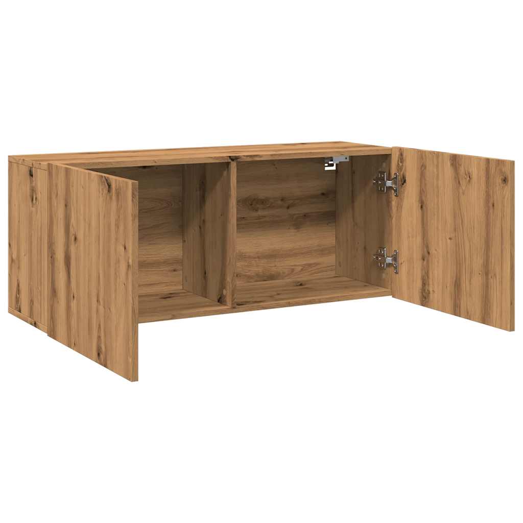 Tv-Meubel Wandgemonteerd 100X30X41 Cm