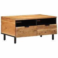 Salontafel Met Lade Bruin 80 X 54 X 40 Cm