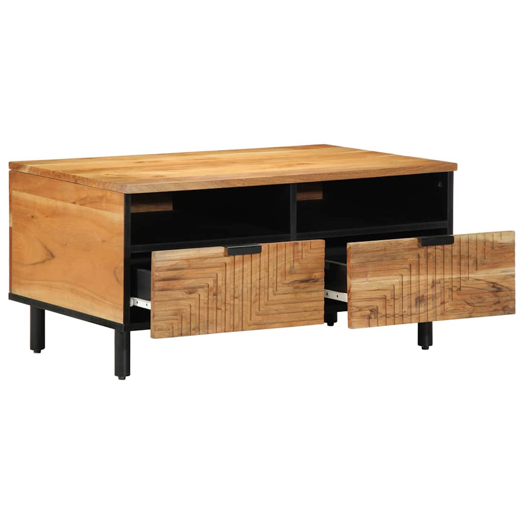Salontafel Met Lade Bruin 80 X 54 X 40 Cm