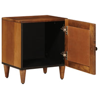 Nachtkastje 2 Pcs Bruin 40 X 33 X 46 Cm Massief Mango Hout