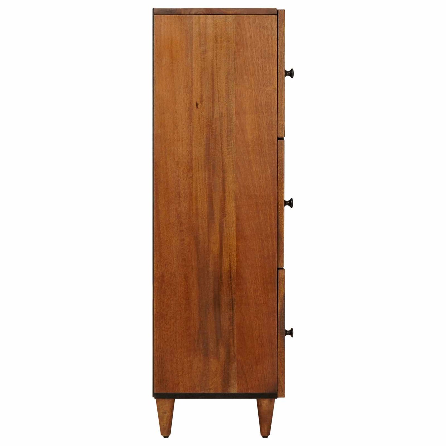 Hoge Kast 40 X 33 X 110 Cm Massief Mango Hout