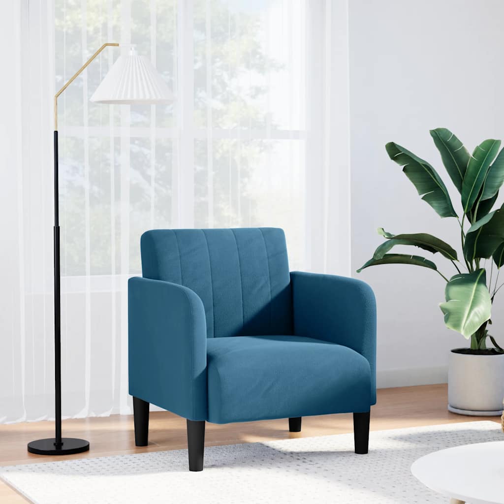 Fauteuil Met Armleuningen 54 Cm Fluweel