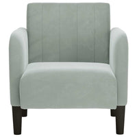 Fauteuil Met Armleuningen 54 Cm Fluweel