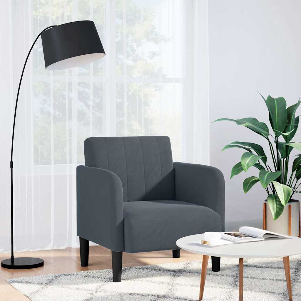 Fauteuil Met Armleuningen 54 Cm Fluweel