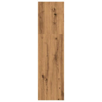 Boekenkast 60X30X Bewerkt Hout Artisanaal Eikenkleurig Artisian Oak