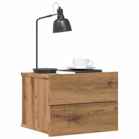 Nachtkastje 40X30X30 Cm Bewerkt Hout