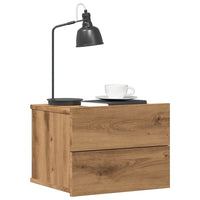 Nachtkastje 40X30X30 Cm Bewerkt Hout