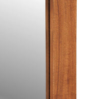 Wandspiegel Met Lades 60X33X90 Cm Massief Acaciahout
