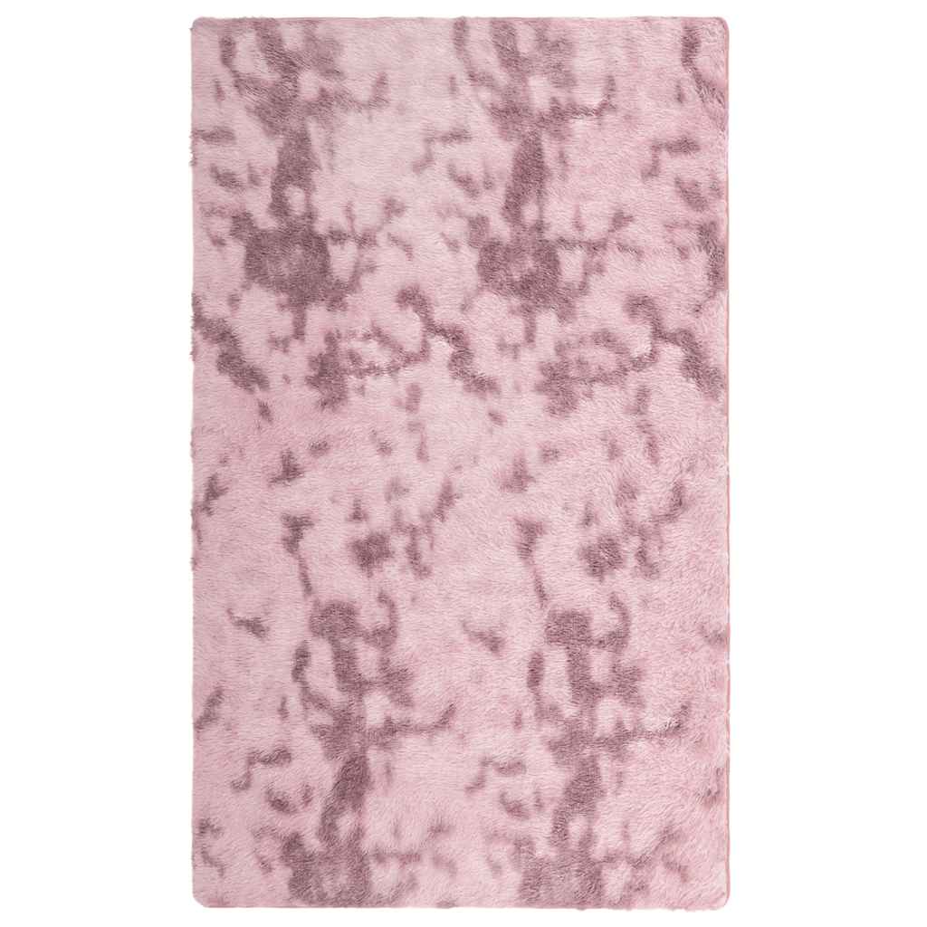 Hoogpolig Vloerkleed Navarra Polyester Stoffig Roze Dusty Pink
