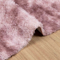 Hoogpolig Vloerkleed Navarra Polyester Stoffig Roze Dusty Pink