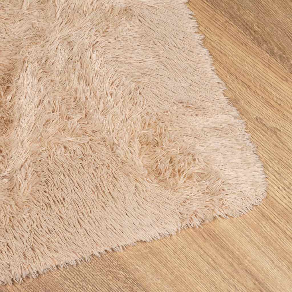 Hoogpolig Vloerkleed Navarra Polyester Beige