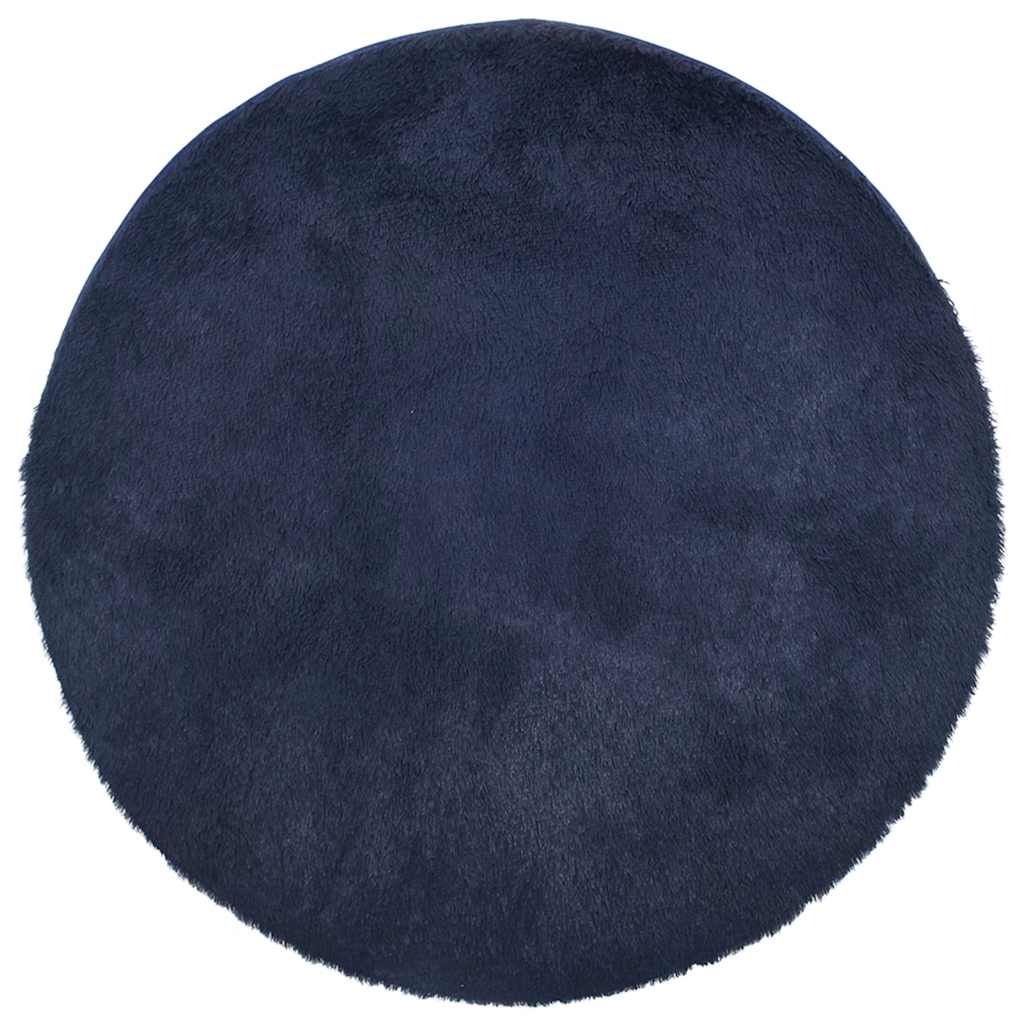 Hoogpolig Vloerkleed Navarra Polyester Marineblauw