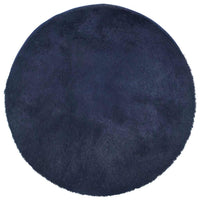 Hoogpolig Vloerkleed Navarra Polyester Marineblauw
