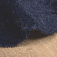 Hoogpolig Vloerkleed Navarra Polyester Marineblauw