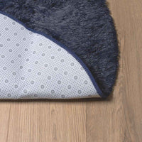 Hoogpolig Vloerkleed Navarra Polyester Marineblauw
