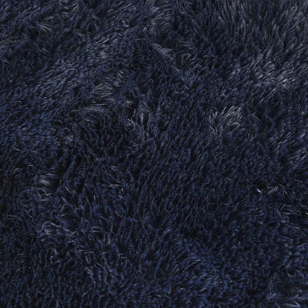 Hoogpolig Vloerkleed Navarra Polyester Marineblauw
