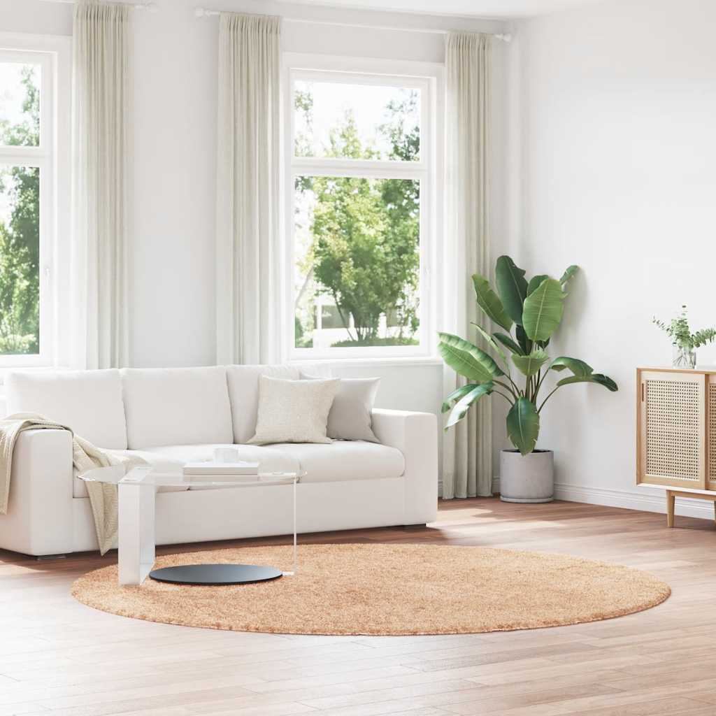 Hoogpolig Vloerkleed Navarra Polyester Beige