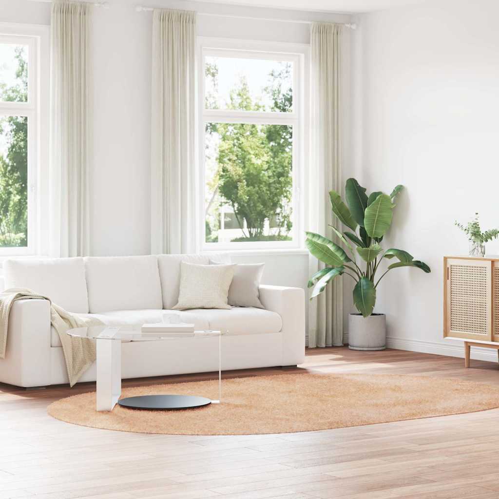 Hoogpolig Vloerkleed Navarra Polyester Beige