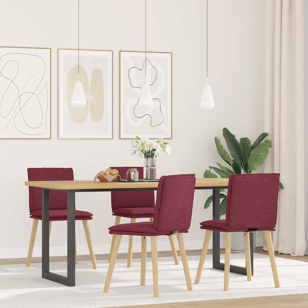 Eetkamerstoelen Stof
