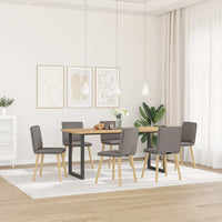 Eetkamerstoelen Stof