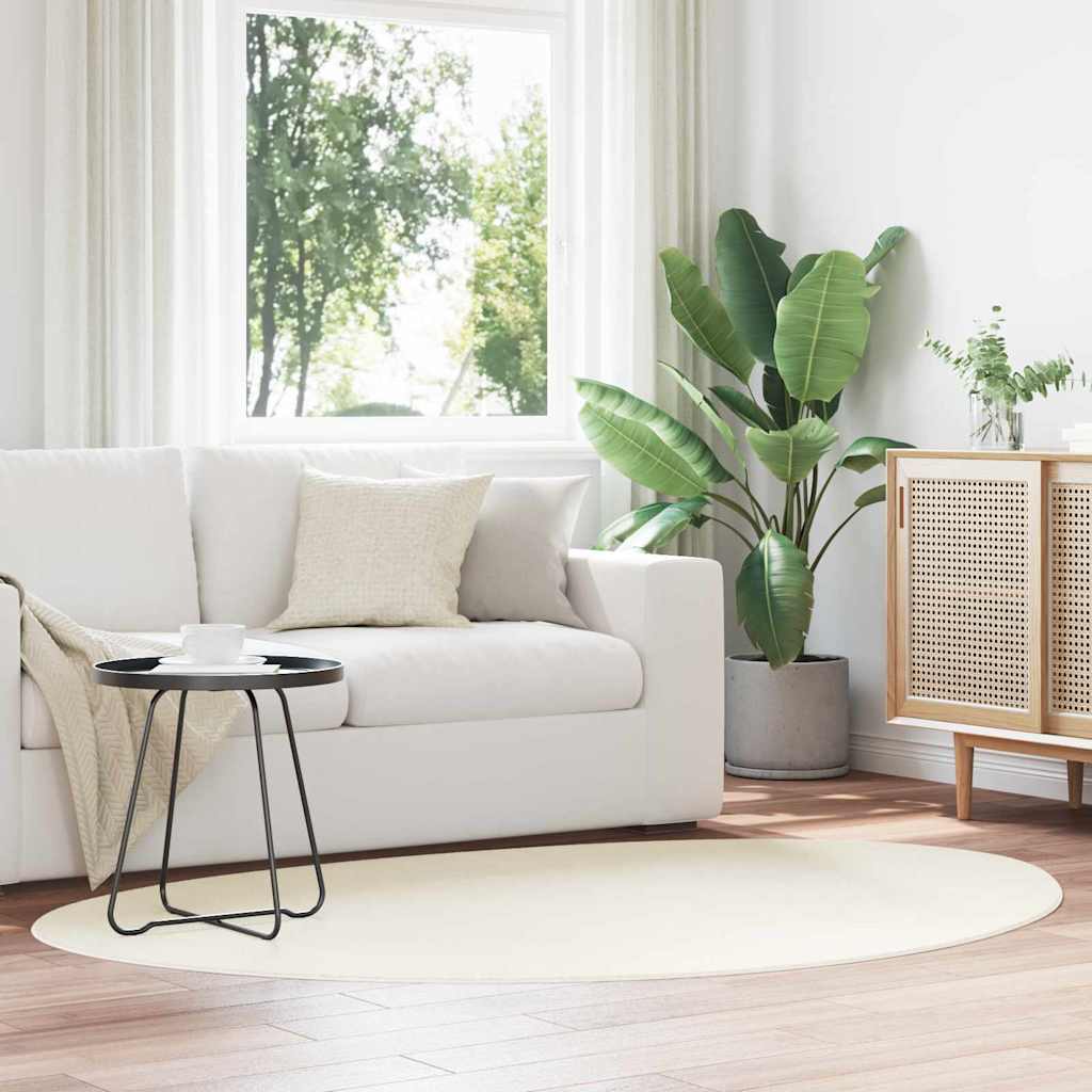 Vloerkleden Huarte Polyester Crème