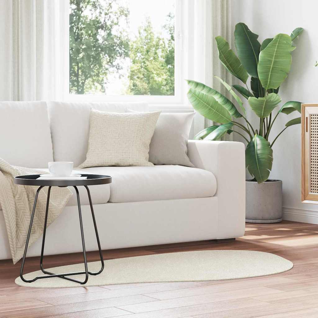 Vloerkleden Huarte Polyester Crème