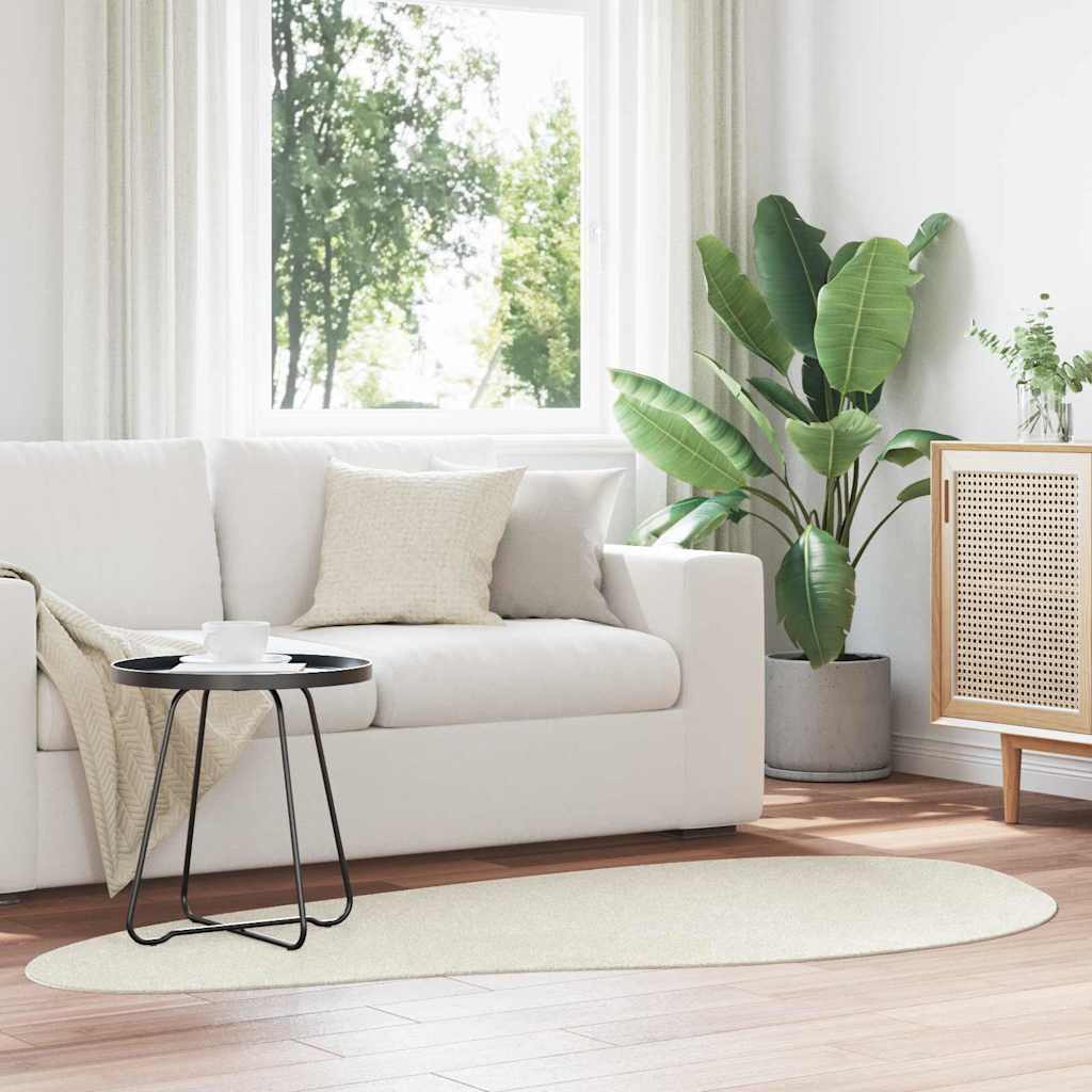 Vloerkleden Huarte Polyester Crème