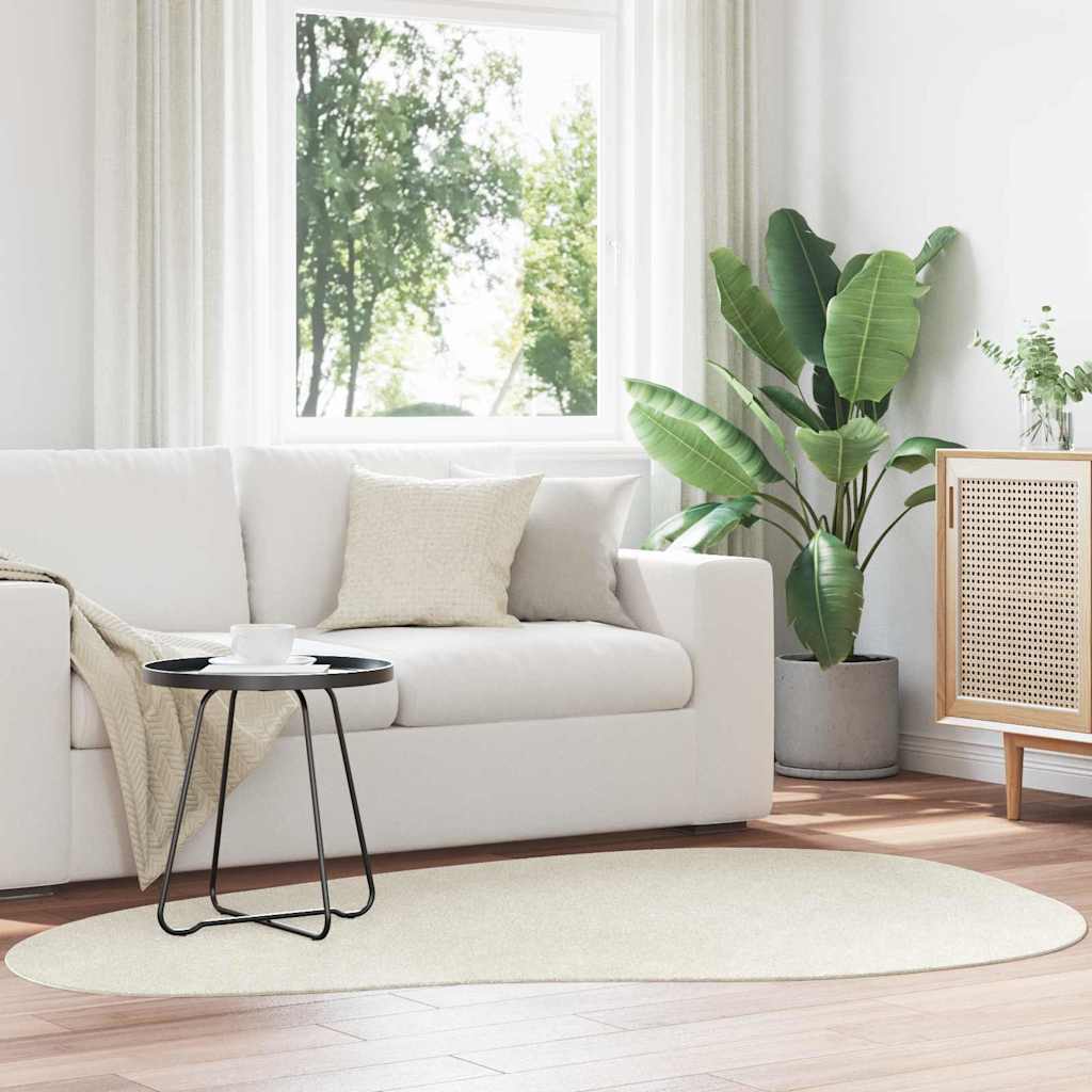 Vloerkleden Huarte Polyester Crème