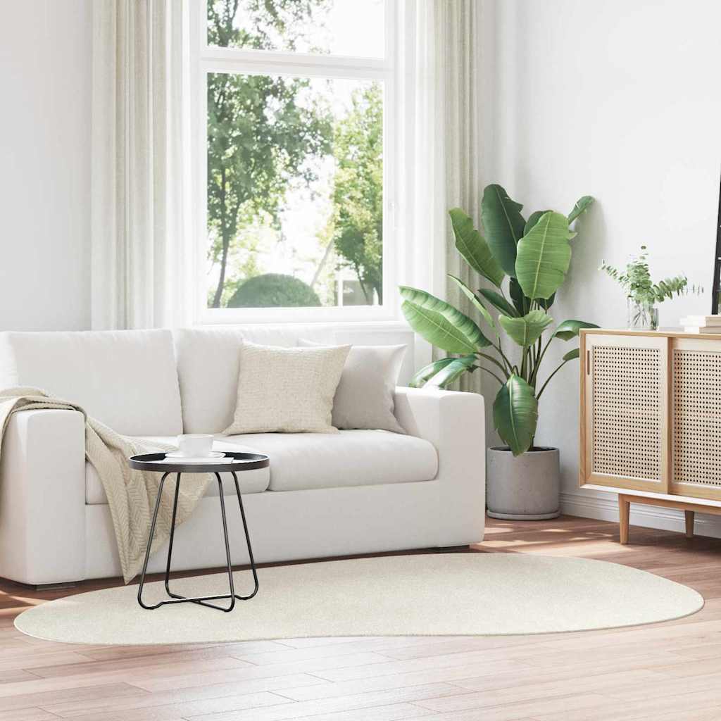 Vloerkleden Huarte Polyester Crème