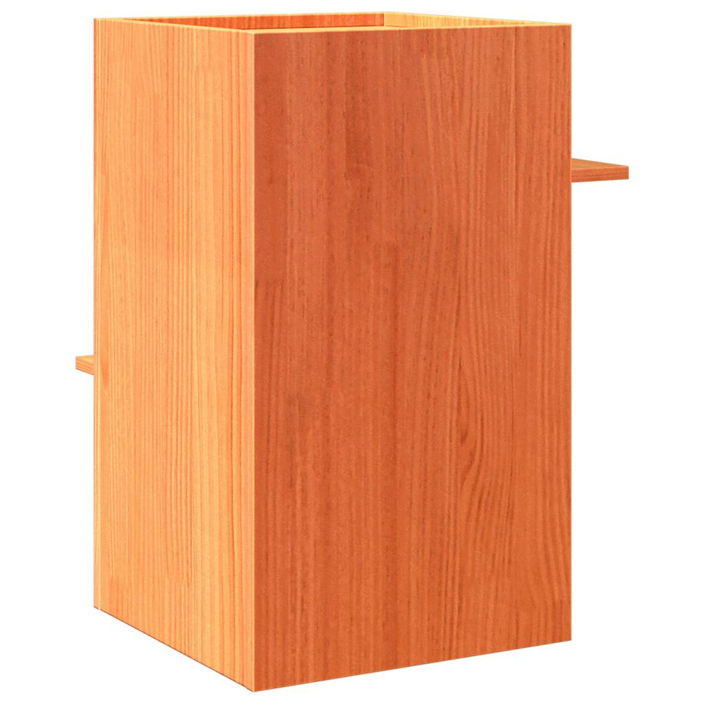 Kattenhuis 43X43X60 Cm Massief Grenenhout
