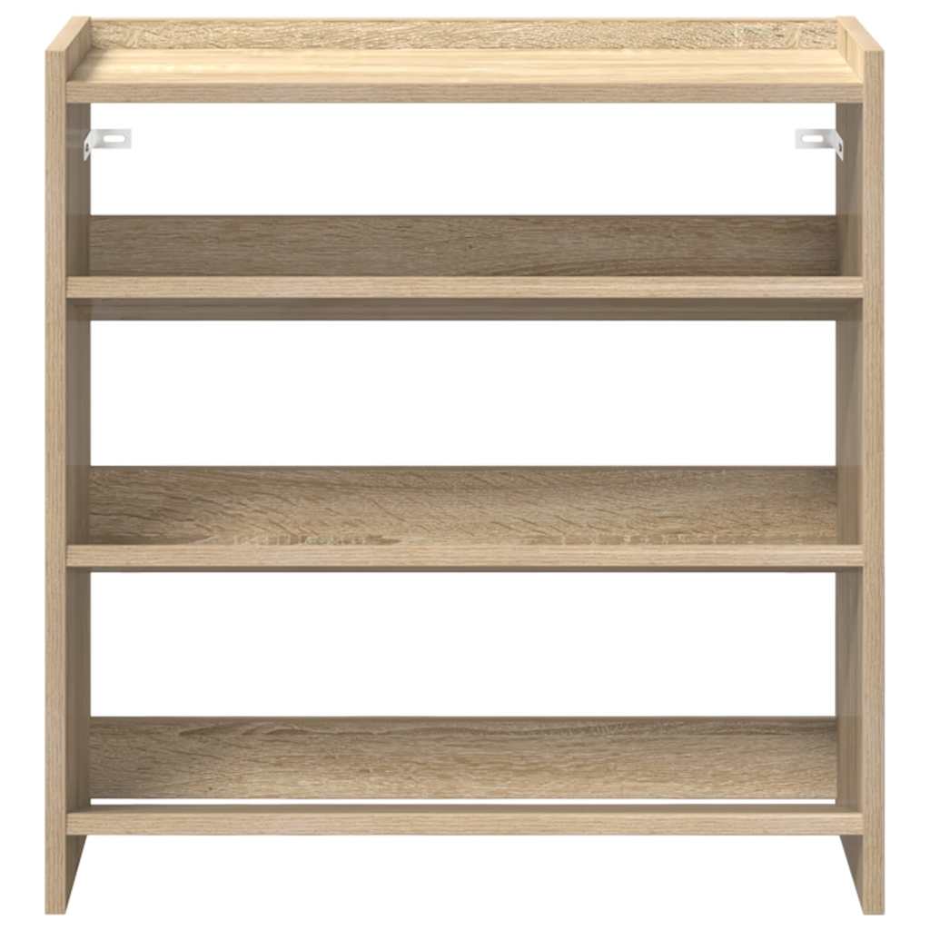 Schoenenrek 60X25X Bewerkt Hout Kleurig Sonoma Eiken