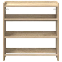 Schoenenrek 60X25X Bewerkt Hout Kleurig Sonoma Eiken