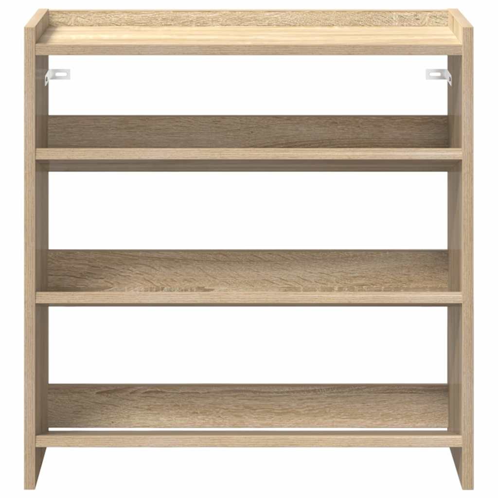 Schoenenrek 60X25X Bewerkt Hout Kleurig Sonoma Eiken