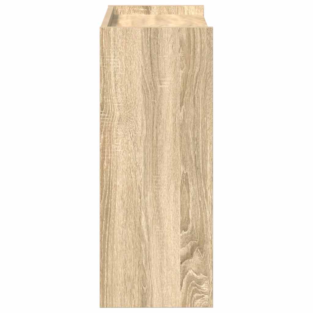 Schoenenrek 60X25X Bewerkt Hout Kleurig Sonoma Eiken