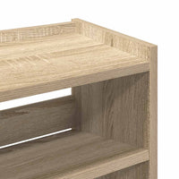 Schoenenrek 60X25X Bewerkt Hout Kleurig Sonoma Eiken